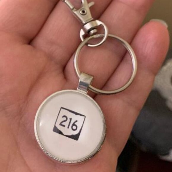 Route 216 Keychain Cleveland - Picture 1 of 2